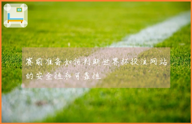 赛前准备如何判断世界杯投注网站的安全性和可靠性