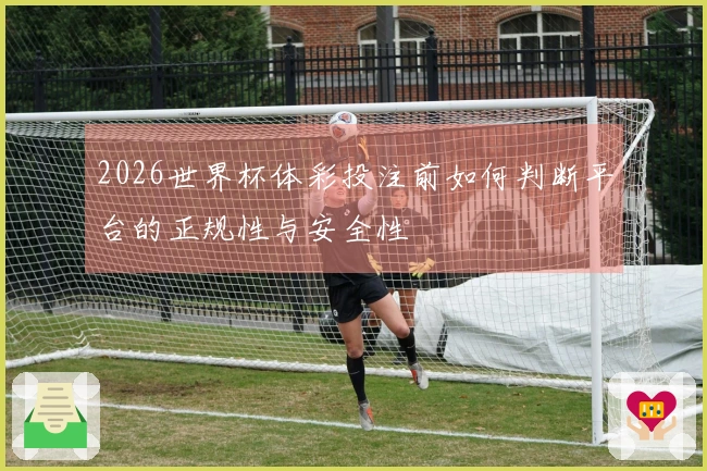 2026世界杯体彩投注前如何判断平台的正规性与安全性