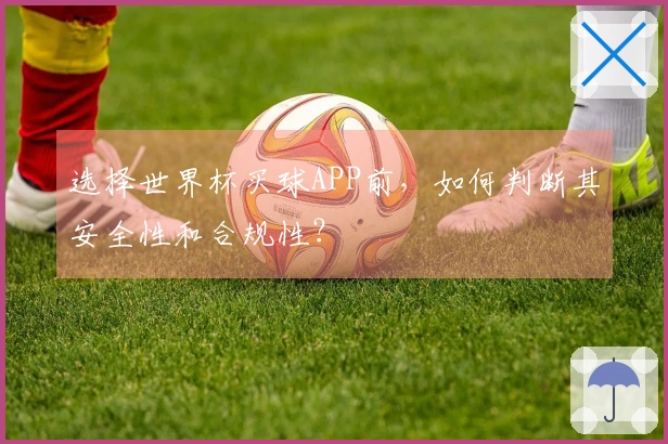 选择世界杯买球APP前，如何判断其安全性和合规性？